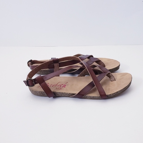 Blowfish Malibu kids brown footbed sandal - Picture 5 of 6